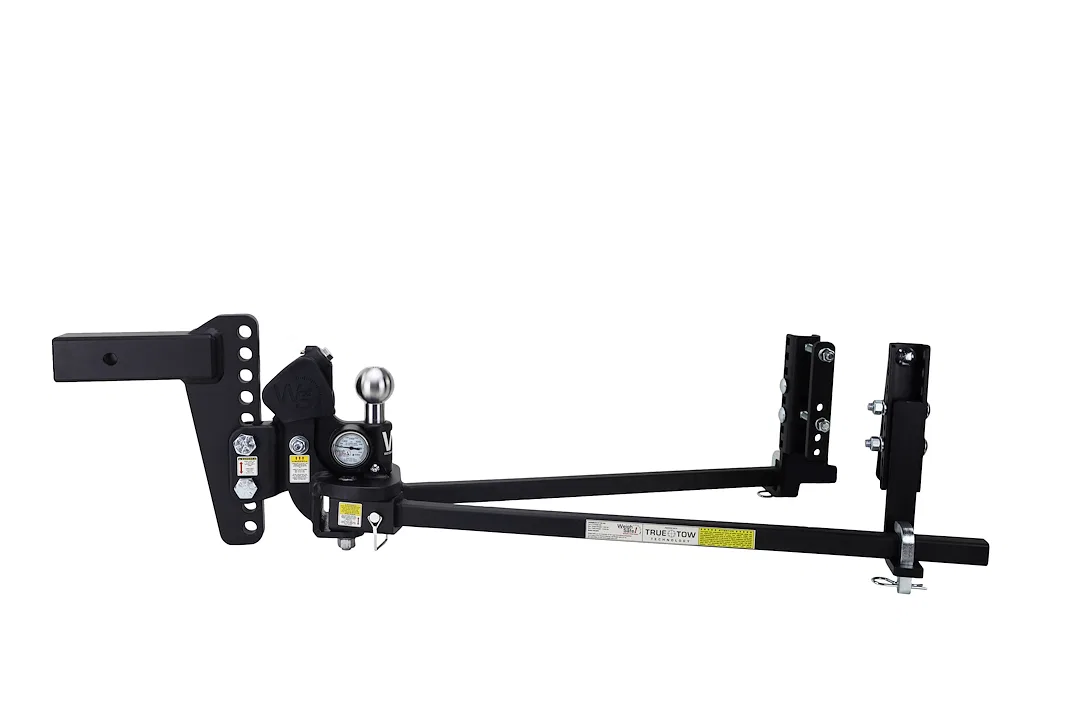 TTHW8-2.5 – WEIGH SAFE Weight Distribution Hitch, Trunion Style 18500 Pound Gross Trailer Weight With 2-1/2 Inch Shan...